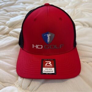 NWT Richardson HD Golf Baseball Hat - size small/medium